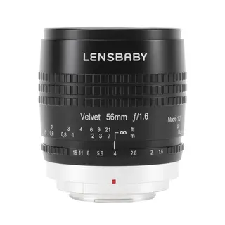 Lensbaby Velvet 56mm f/1.6 For Canon RF. &#216;62mm