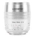 Lensbaby Velvet 85mm f/1.8 for Canon EF. Sølv