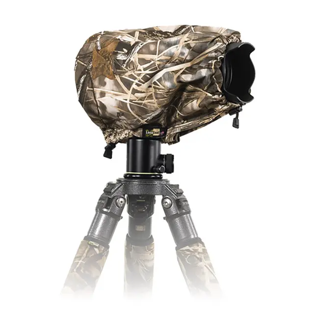 LensCoat Raincoat RS Small Realtree Max4 Lite regntrekk for kamera med 