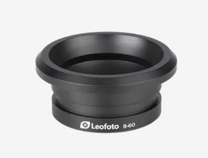 Leofoto 60mm Tripod Bowl Adapter Skål adapter for 60mm videohode 