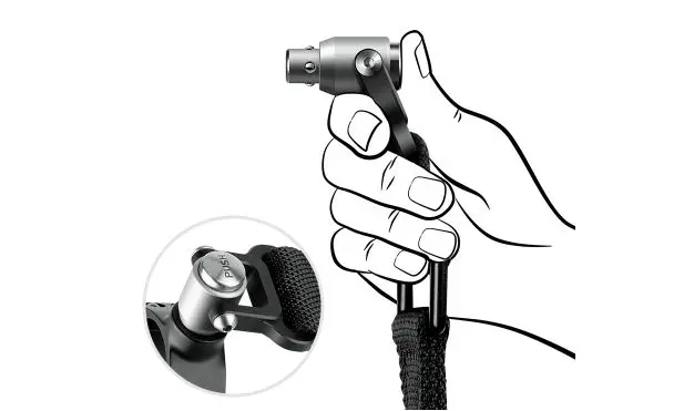 Leofoto Quick release part QDM-1 MagPul adapter 1/4" stativgjenger 