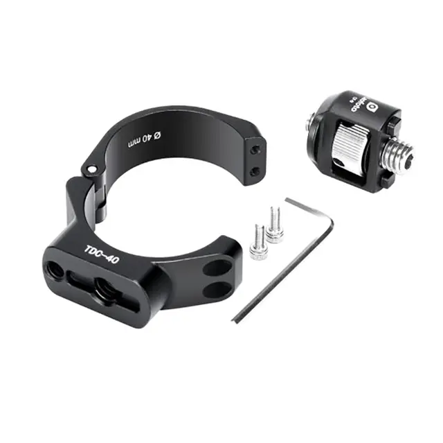 Leofoto Tripod Threaded Leg Collar TDC22 Utstyrsfeste m/AR for stativben ø22mm 