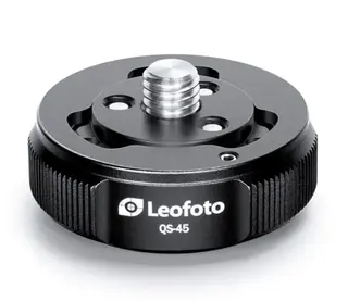Leofoto Quick Link Set QS-45 Hurtigkobling mellom stativ og utstyr