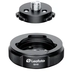 Leofoto Quick Link Set QS-50 Hurtigkobling mellom stativ og utstyr