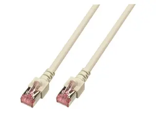 Cat.6 Kabel 10 meter Gr&#229; Nettverkskabel 250MHz 27AWG PiMF