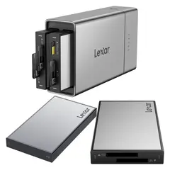 Lexar Professional Workflow Go 2TB SSD w/ Dual SD reader