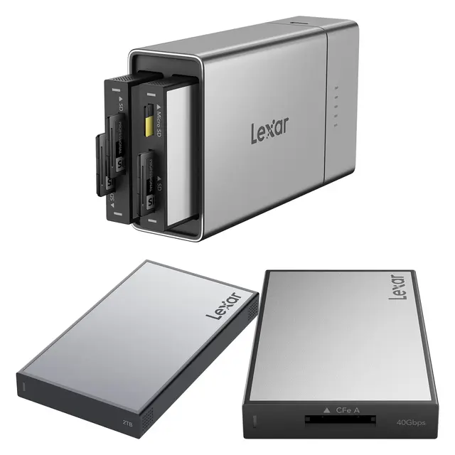 Lexar Professional Workflow Go 2TB SSD w/ CFexpress 4.0 Type A reader 