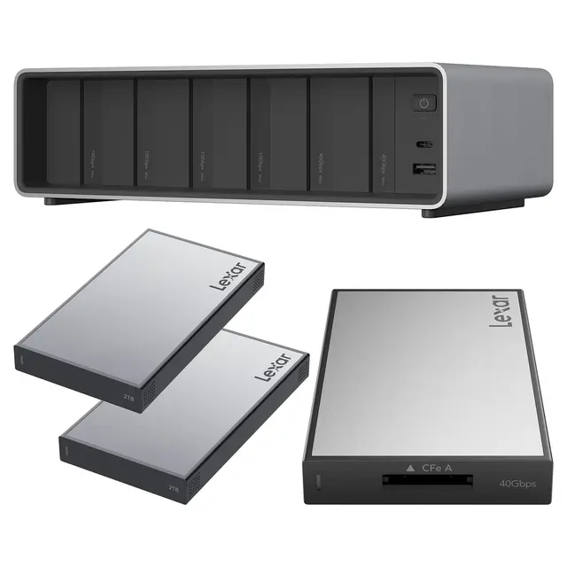 Lexar Professional Workflow Pro 2x2TB w/ CFexpress Type A reader 