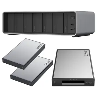 Lexar Professional Workflow Pro 2x2TB Med Type B, CFexpress 4.0 Kortleser