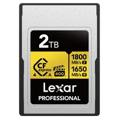 Lexar CFexpress A 4.0 Pro Gold 2TB Type A. R1800/W1650