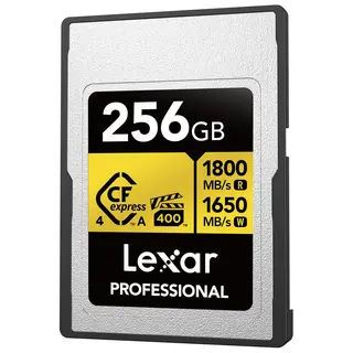 Lexar CFexpress 4.0 Pro Gold 256GB Type A. R1800/W1650