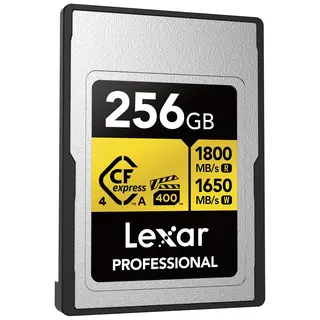 Lexar CFexpress 4.0 Pro Gold 256GB Type A. R1800/W1650