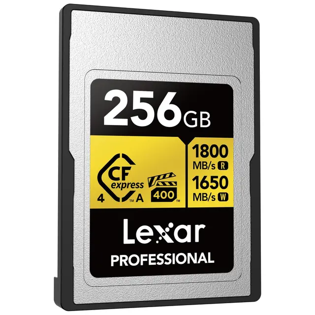 Lexar CFexpress 4.0 Pro Gold 256GB Type A. R1800/W1650 