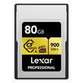 Lexar CFexpress Pro Gold 80GB Type A. R900/W800 MB/s