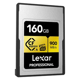 Lexar CFexpress Pro Gold 160GB Type A, Max Read 900 - Write 800