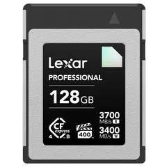 Lexar CFexpress 4.0 Pro Diamond 128GB Type B, Max Read 3700 - Write 3400 MB/s
