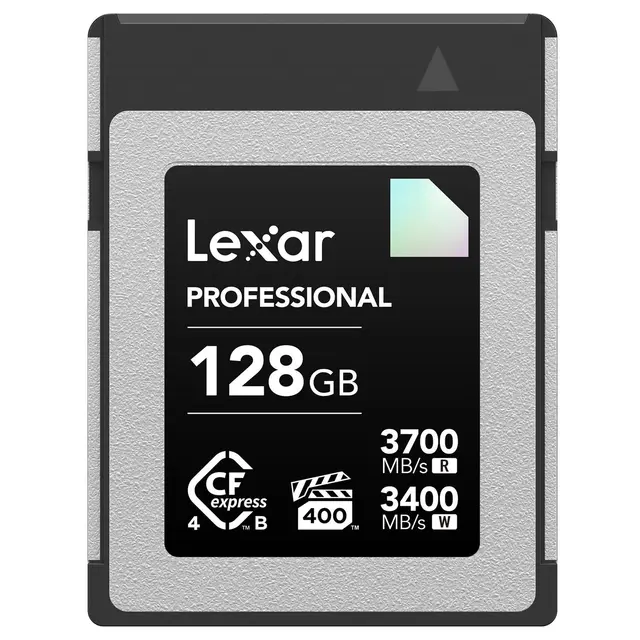 Lexar CFexpress 4.0 Pro Diamond 128GB Type B, Max Read 3700 - Write 3400 MB/s 