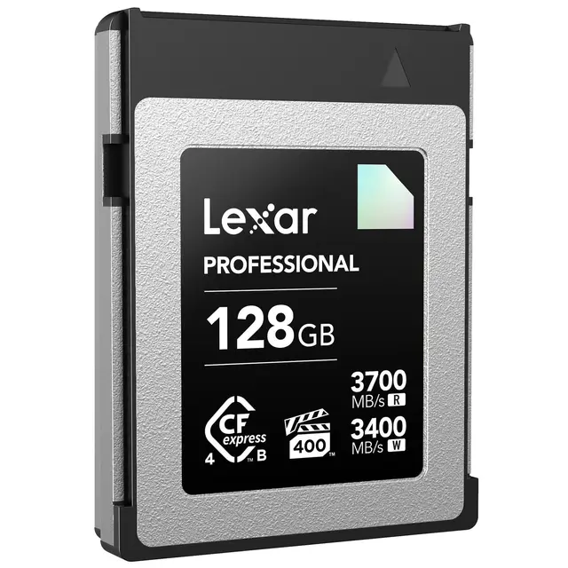 Lexar CFexpress 4.0 Pro Diamond 128GB Type B, Max Read 3700 - Write 3400 MB/s 