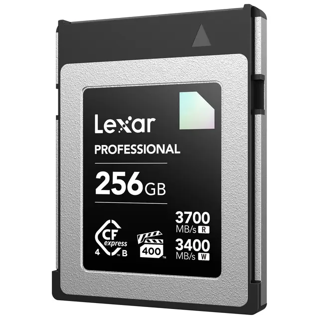 Lexar CFexpress 4.0 Pro Diamond 256GB Type B. 256GB. R3700/W3400 MB/s 