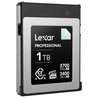Lexar CFexpress 4.0 Pro Diamond 1TB Type B, Max Read 3700 - Write 3400 MB/s