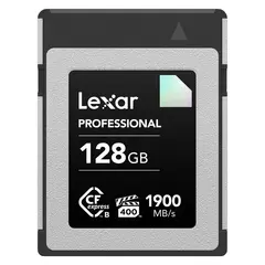 Lexar CFexpress Pro Diamond 128GB Type B. R1900/W1700 MB/s