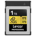 Lexar CFexpress 4.0 Pro Gold 1TB Type B Type B. R3600/W3300 MB/s