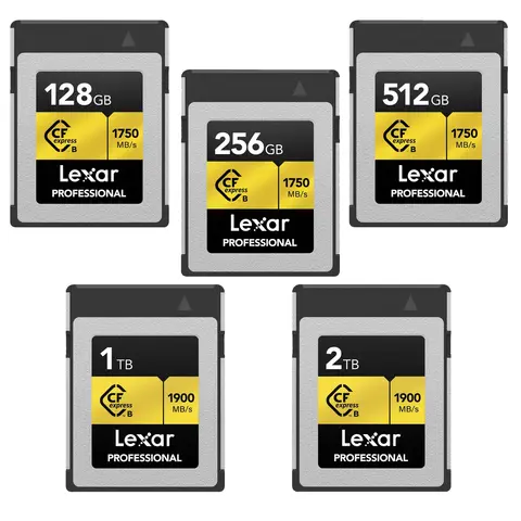 Lexar CFexpress Pro Gold Type B R1750/W1000 MB/s