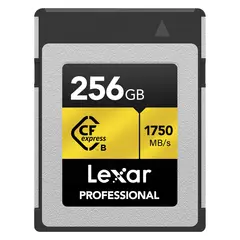 Lexar CFexpress Pro Gold 256GB Type B Type B. R1750/W1500 MB/s