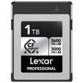 Lexar CFexpress 4.0 Pro Silver 1TB Type B. R3600/W3000 MB/s