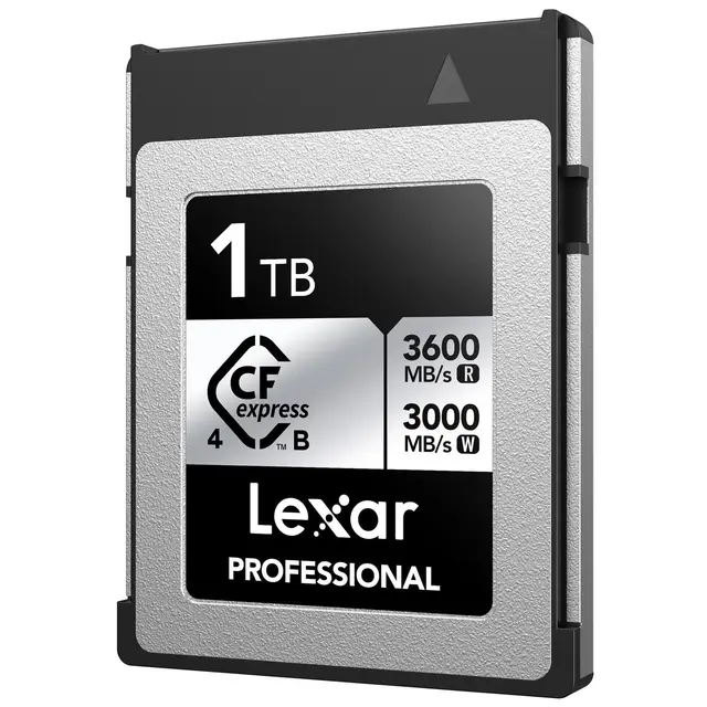 Lexar CFexpress 4.0 Pro Silver 1TB Type B. R3600/W3000 MB/s 