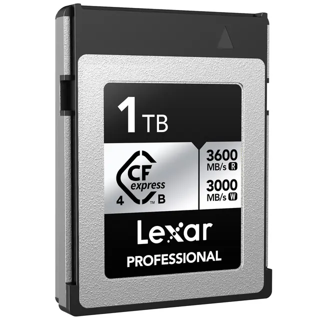 Lexar CFexpress 4.0 Pro Silver 1TB Type B. R3600/W3000 MB/s 