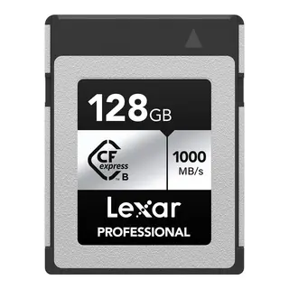 Lexar CFexpress Pro Silver 128GB Type B. R1000/W600 MB/s