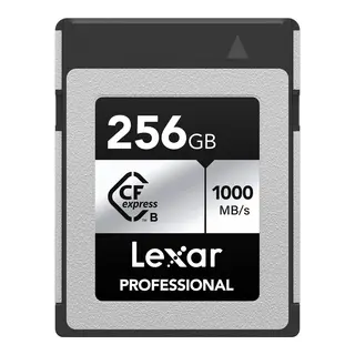 Lexar CFexpress Pro Silver 256GB Type B. R1000/W600 MB/s