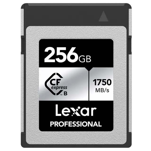 Lexar CFexpress Pro Silver 256GB Type B. R1750/W1300 MB/s 