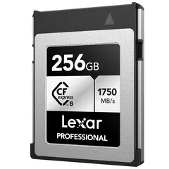 Lexar CFexpress Pro Silver 256GB Type B. R1750/W1300 MB/s