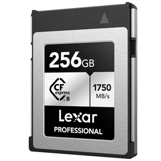Lexar CFexpress Pro Silver 256GB Type B. R1750/W1300 MB/s
