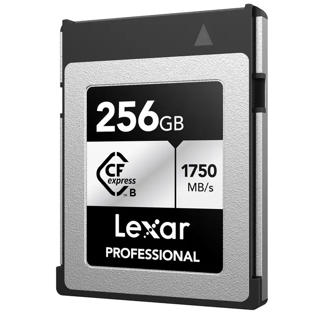 Lexar CFexpress Pro Silver 256GB Type B. R1750/W1300 MB/s 