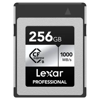 Lexar CFexpress Pro Silver 256GB Type B. R1000/W600 MB/s