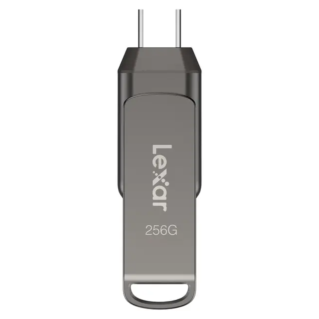Lexar JumpDrive Dual Drive D400 256GB 256GB Minnepinne. USB-C og USB-A 