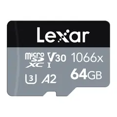 Lexar Pro 1066X 64GB microSDHC/SDXC minnekort R160/W70