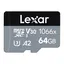 Lexar Pro 1066X 64GB micro SDHC/SDXC minnekort R160/W70