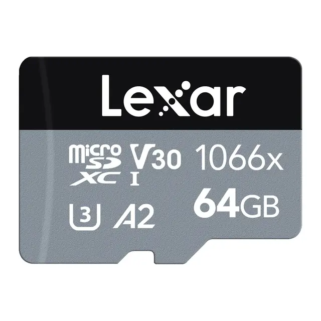 Lexar Pro 1066X 64GB microSDHC/SDXC minnekort R160/W70 