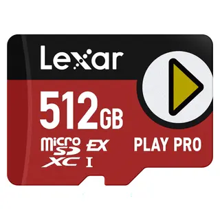 Lexar Play PRO microSDXC Express 512GB 512GB. UHS-I/U3. R900/W600 (V30)