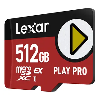 Lexar Play PRO microSDXC Express 512GB 512GB. UHS-I/U3. R900/W600 (V30)