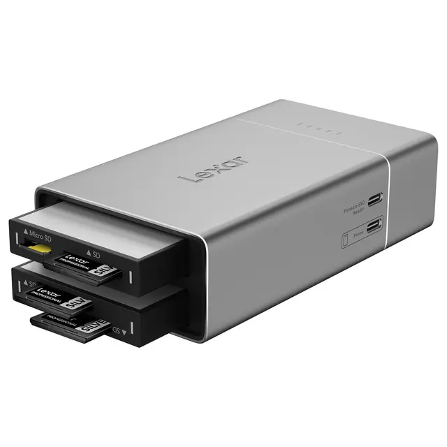 Lexar Professional Workflow Go Docking Station with 2 Module bay 
