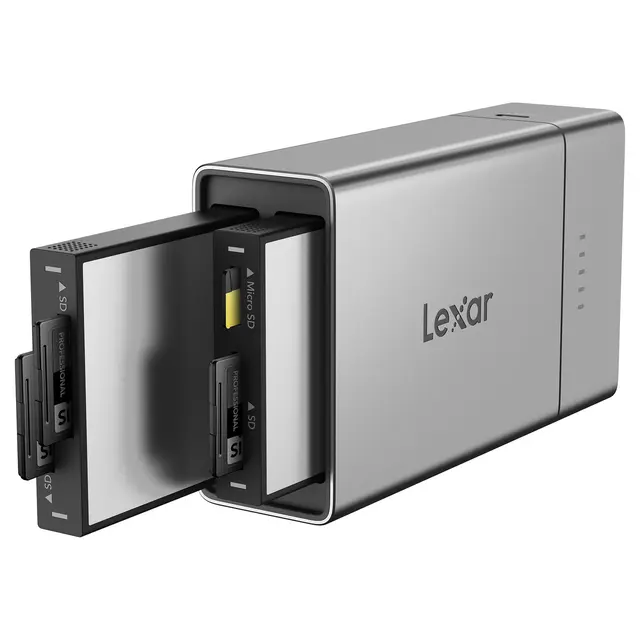 Lexar Professional Workflow Go Docking Station with 2 Module bay 