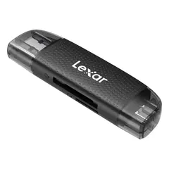 Lexar Cardreader Dual Slot USB-A/C Støtter MicroSD Og SD Kort (USB 3.1)