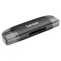 Lexar Kortleser Dual Slot USB-A/C For SD og microSD (USB 3.1)