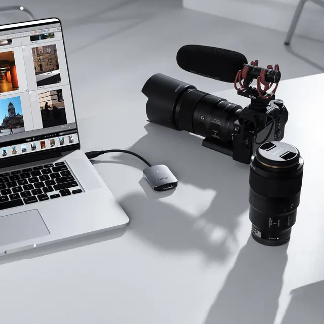 Lexar Cardreader CFexpress Type A USB 3.2 Gen 2 / USB-C Reader. 900MB/s 