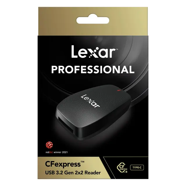 Lexar CFexpress Type B USB 3.2 Gen 2x2 CFexpress Kortleser 
